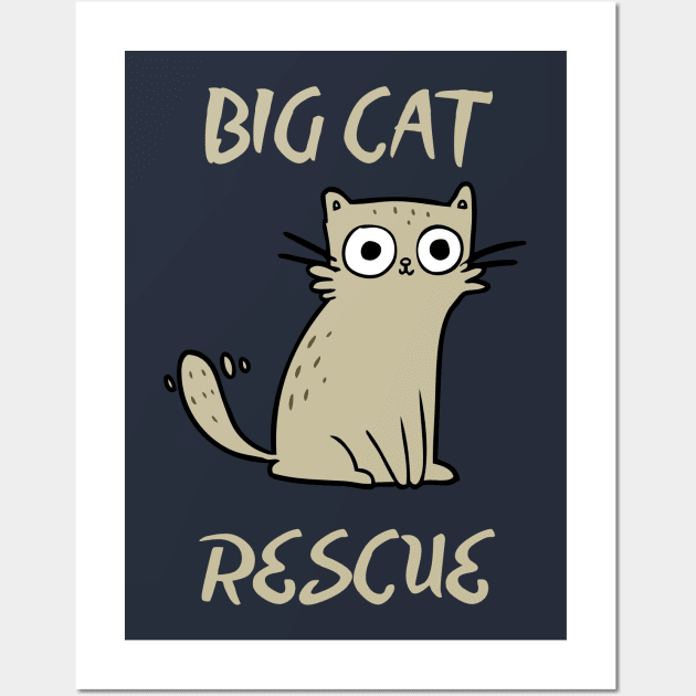 Big Cat Rescue Wall Art by Pro-tshirt